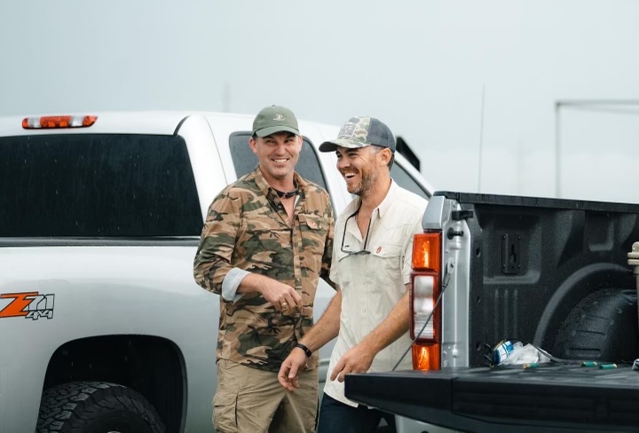 BirdDog co-founders Jonathan Lusk and Taylor Jackson — building a platform for landowners and outdoor enthusiasts