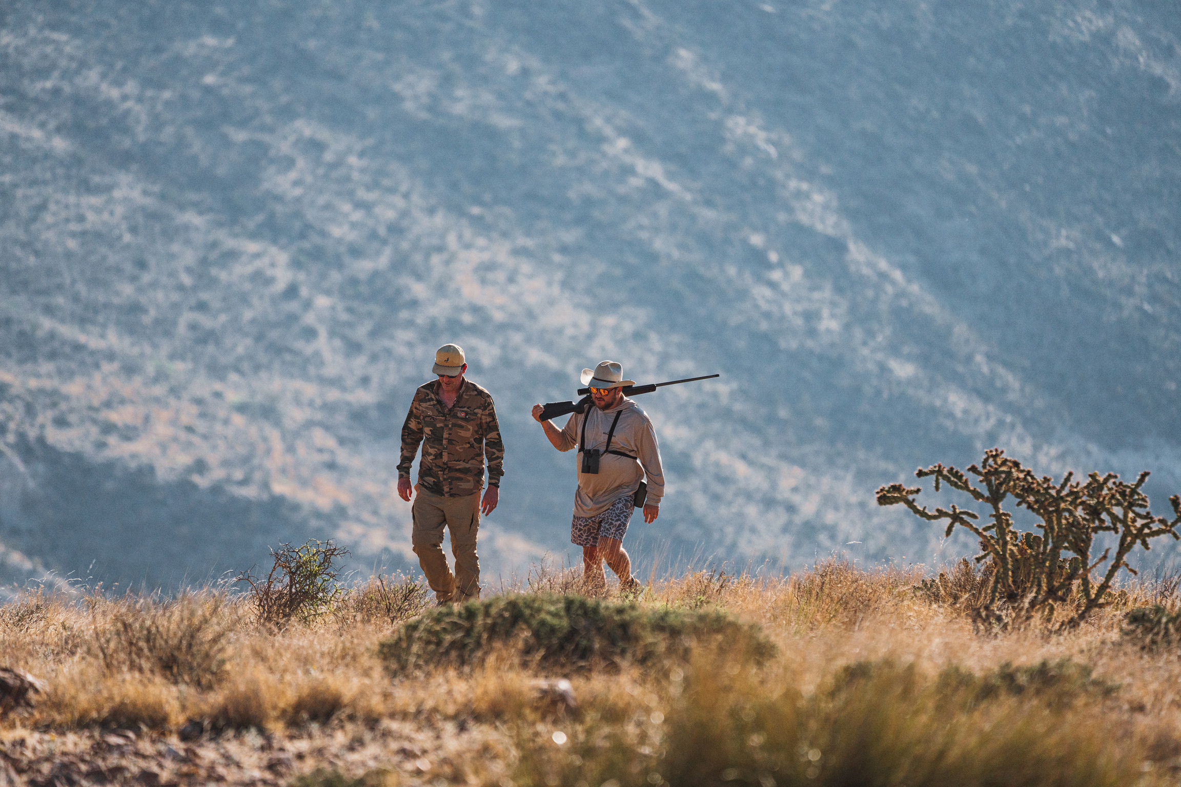 BirdDog team member at a private hunting ranch in Texas