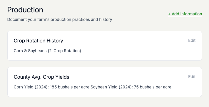 Landowner reviewing farm and ranch land BirdDog